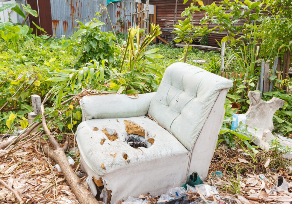 old upholstery for removal