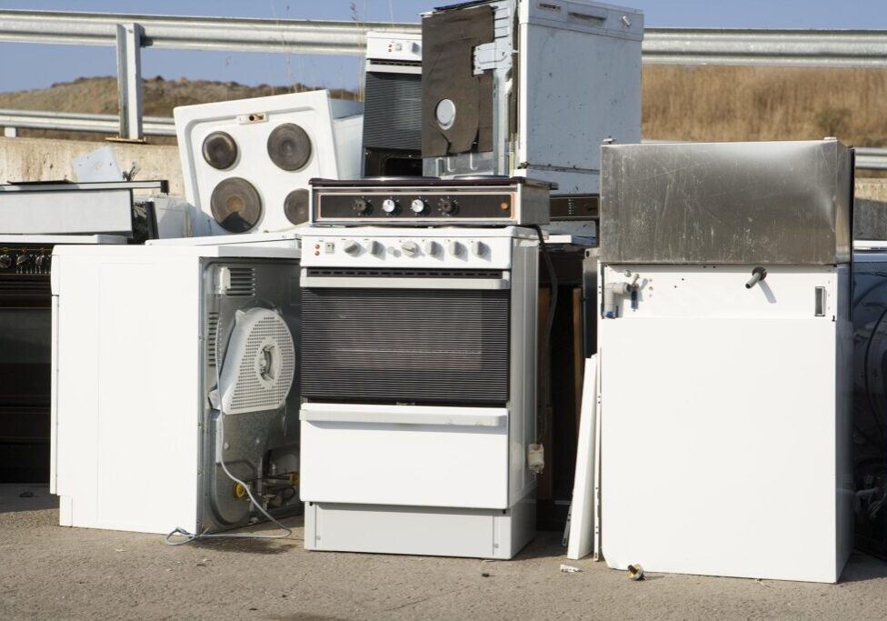 old appliances for clean up